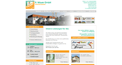 Desktop Screenshot of maler-mayer.de